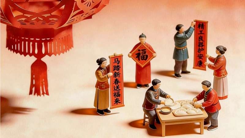 除夕 | 祥马迎春，岁启新章，丽珠试剂祝您所愿皆所得！